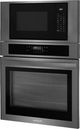 Frigidaire® 27” Black Stainless Steel Oven/Micro Combo Electric Wall Oven with Air Fry-1