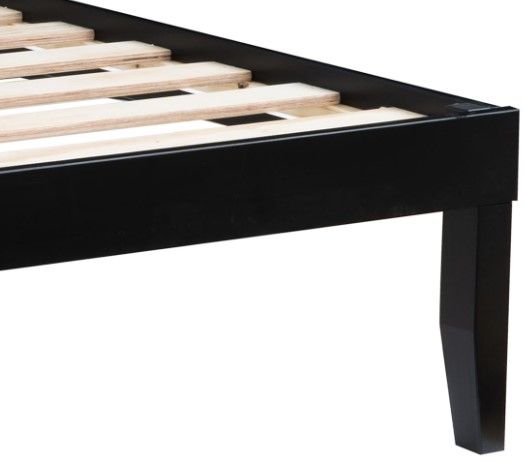 Powell® Portix Black Queen Simple Bed-2