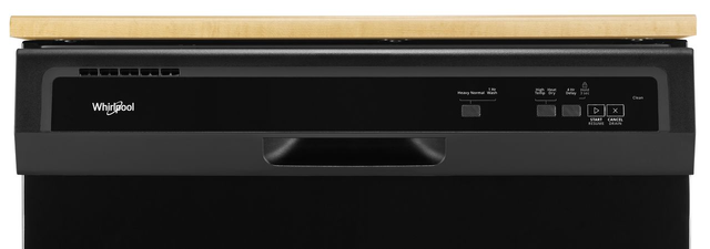 Whirlpool® 24" Portable Dishwasher-Black-1