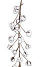 A & B Home Cotton Flower Garland-1