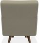 La-Z-Boy® Bellevue Teak High Leg Swivel Chair-3
