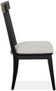 Magnussen Home® Harper Springs Black Dining Side Chair-2