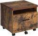 ACME Furniture Bob Weathered Oak/Black Office Cabinet-0