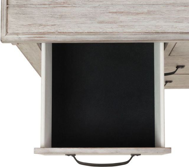 Elements International Scott White Dresser with Mirror-2