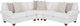 Franklin™ Hope 3-Piece Handwoven Blanco Sectional-0