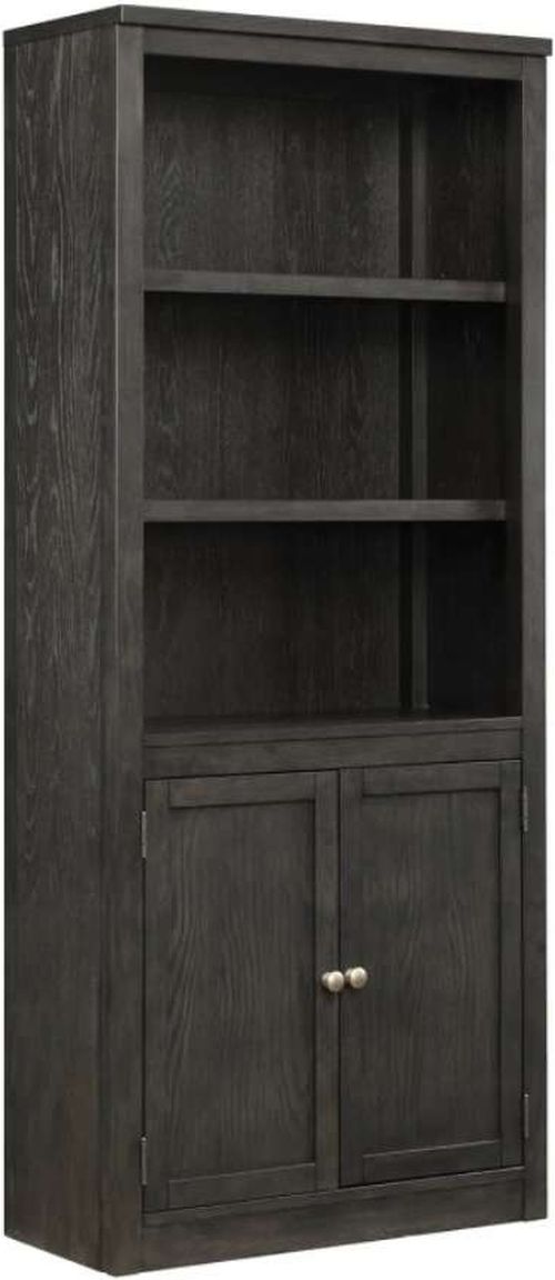 Winners Only® Addison Charcoal Bookcase-0