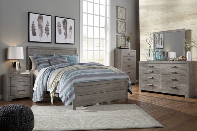 Signature Design by Ashley® Culverbach Gray Queen Panel Rails-2