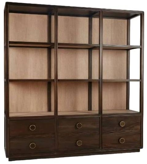 Bramble Customizable Cohan 6-Drawer Open Cabinet-0
