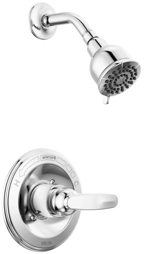 Delta Foundations® Monitor 13 Series Chrome Shower Trim-0