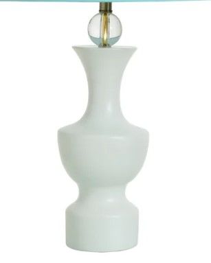 StyleCraft Dann Foley Lifestyle White Capri Table Lamp-1