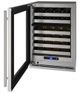 U-Line 5 Class 24" 5.1 Cu. Ft. Stainless Steel Wine Cooler-1