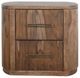 International Furniture Direct Balam Brown Nightstand-1