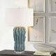 Uttermost® Niese Light Blue Glaze Table Lamp-1