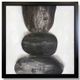 Stylecraft Rocks I Black/Dark Gray/White River Wall Art -0