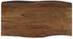 Jofran Inc. Nature's Edge Chestnut 52" Counter Dining Table with Black Base-3