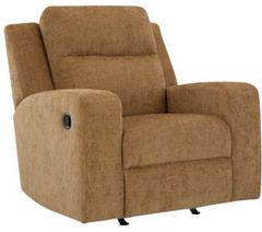 Signature Design by Ashley® Kanlow Honey Manual Rocker Recliner