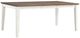 Liberty Furniture Al Fresco Graphite Rectangular Table with Whitestone Base-2