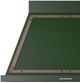 Ilve® Nostalgie II Noblesse 40" Emerald Green Wall Mounted Range Hood with Burnished Trim-1