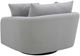 Parker House® Boomer Dove Gray Swivel Chair-4