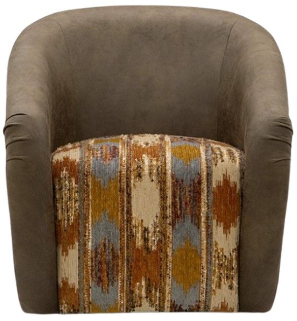 Best® Home Furnishings Customizable Airily Swivel Chair with Spice Seat-1