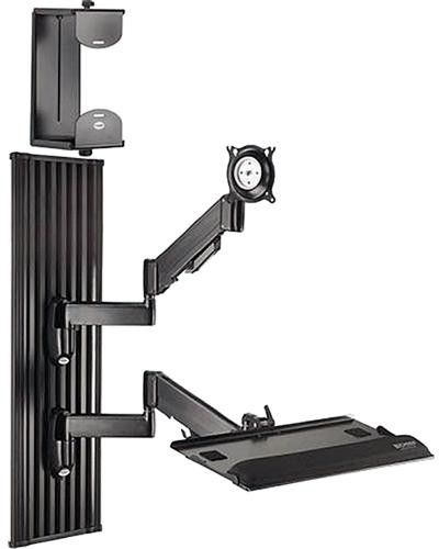 Chief Black All-in-One Monitor Workstation Wall Mount