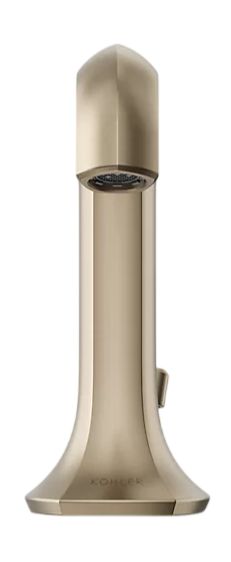 KOHLER® Occasion® Vibrant Brushed Bronze Bathroom Sink Faucet Spout with Straight Design-1