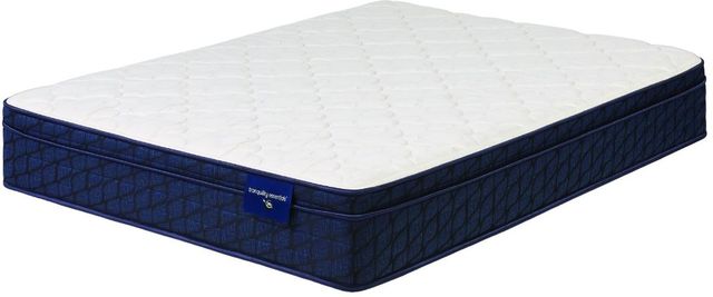 Tranquility Essentials™ by Serta® Barberry Bay 10" Wrapped Coil Medium Euro Top King Mattress-0