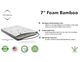 MD Mattress 7" Foam Firm Bamboo Mattress in TWIN-0