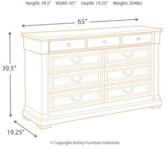 Signature Design by Ashley® Bolanburg Two-Tone Dresser-1