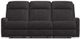 La-Z-Boy® Finley Chocolate Leather Power Wall Reclining Sofa-1