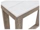 Signature Design by Ashley® Loyaska Ivory Sofa Table with Brown Base -4
