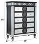 ACME Furniture Varian II Black/Silver Chest-2