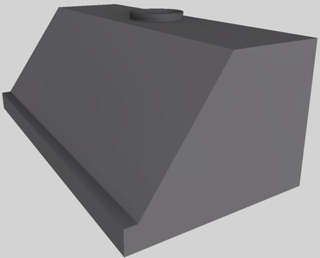 Vent-A-Hood® 48" Wall Mounted Range Hood-Gunsmoke-1