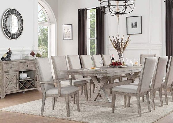 ACME Furniture Rocky Gray Oak Dining Table-3