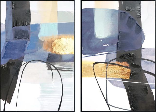 Classy Art Style 3 HD Print Textured Canvas in Wall Art Set -0