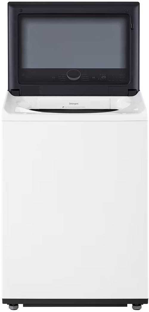 LG 6.3 Cu. Ft. Essence White Impeller Top Load Washer with EasyUnload™-1