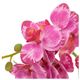 A & B Home Pink Real Touch Vanda Orchid with Cement Pot-1