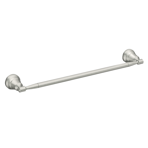 Moen® Halle Spot Resist Brushed Nickel 18" Towel Bar-0
