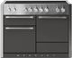 AGA™ Mercury 48" Stainless Steel Pro Style Induction Range with Slate Door-0