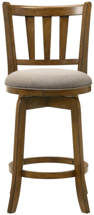 Armen Living Wren 3-Piece Sepia Brown/Static Gray Counter Stool Set-2