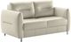 Luonto® Furniture Jamie Chrome/Soft Antique Queen Sleeper Loveseat-2
