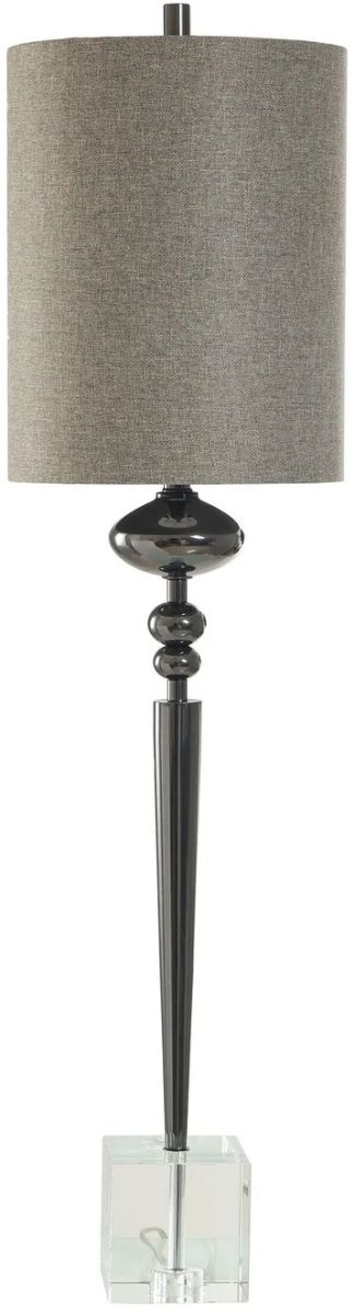 Harp & Finial® Brasada Black Table Lamp-0