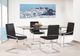 Mazin Furniture Lyrica Black/Chrome Side Chair-4