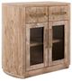 International Furniture Direct Balam Stained White Server-0