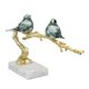 A & B Home Gold/White 25" Branch Decor-4