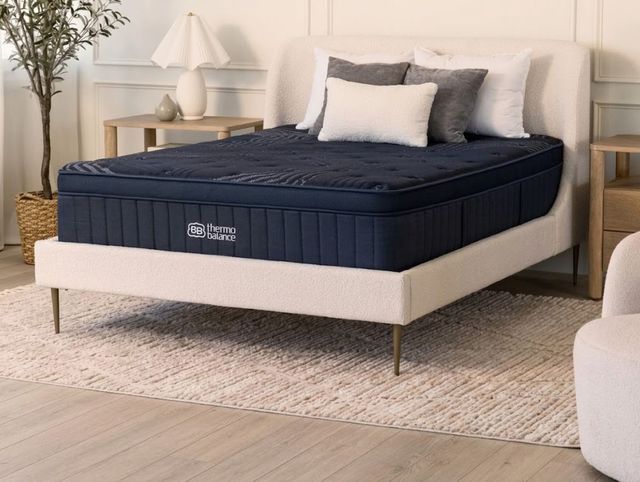 Brooklyn Bedding ThermoBalance 14" Hybrid Firm Euro Top California King Mattress in a Box-1