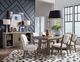 Magnussen Home® Westbourne 2-Piece Beige/Dark Umber Upholstered Host Side Chair Set-5