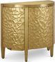 Currey & Company Auden Brass Demi-Lune Cabinet-0