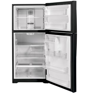 GE 33in Black Top Freezer Refrigerator GE 33in Black Top Freezer Refrigerator