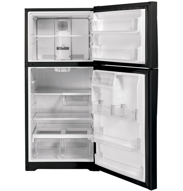 GE® 33" 21.9 Cu. Ft. Black Top Freezer Refrigerator-3